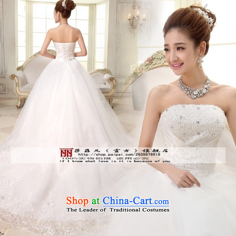 Love So Peng wedding white new bride 2015 version of large Korean dress code tail lace custom alignment with chest video thin trailing S package returning picture, prices, brand platters! The elections are supplied in the national character of distribution, so action, buy now enjoy more preferential! As soon as possible.