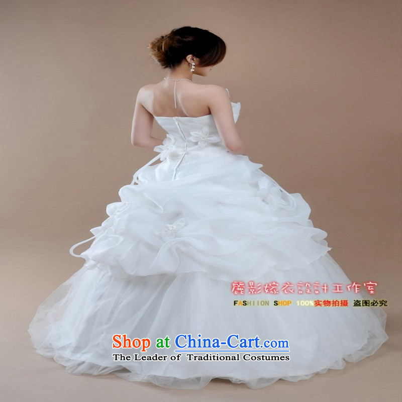 The hot sales of 2015) Bride wedding dresses qipao HS1233 physical video thin Korean Princess White XL package, Love Returning so AIRANPENG Peng () , , , shopping on the Internet