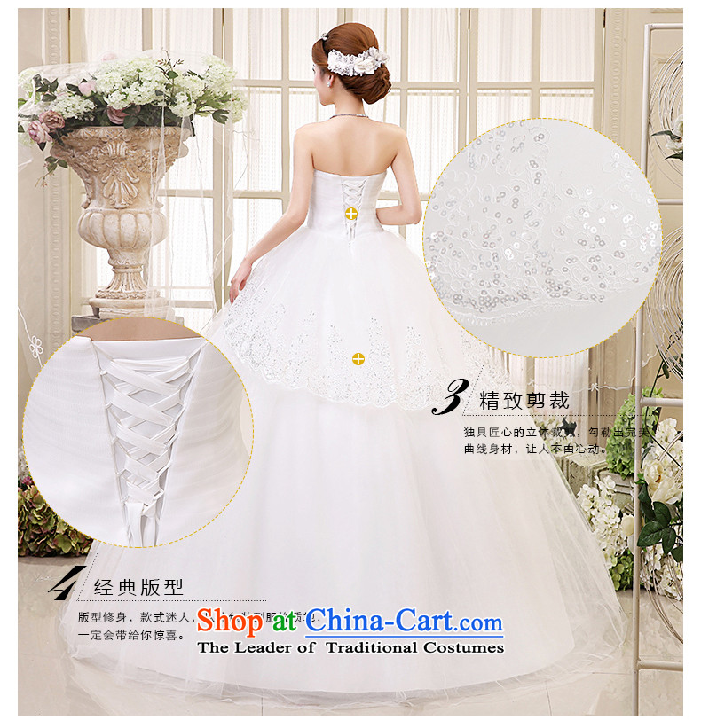 Hiv Miele wedding dresses 2015 new Korean version of the Princess Bride wedding wiping the chest straps stylish Sweet flowers on-chip video thin H-40 Sau San white L code waist 2.1 foot picture, prices, brand platters! The elections are supplied in the national character of distribution, so action, buy now enjoy more preferential! As soon as possible.
