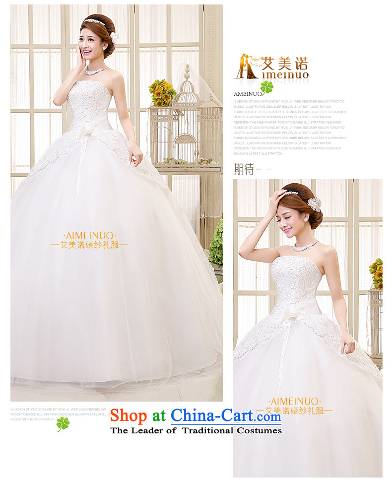 Hiv Miele wedding dresses 2015 new Korean version of the Princess Bride wedding wiping the chest straps stylish Sweet flowers on-chip video thin H-40 Sau San white L code waist 2.1 foot picture, prices, brand platters! The elections are supplied in the national character of distribution, so action, buy now enjoy more preferential! As soon as possible.