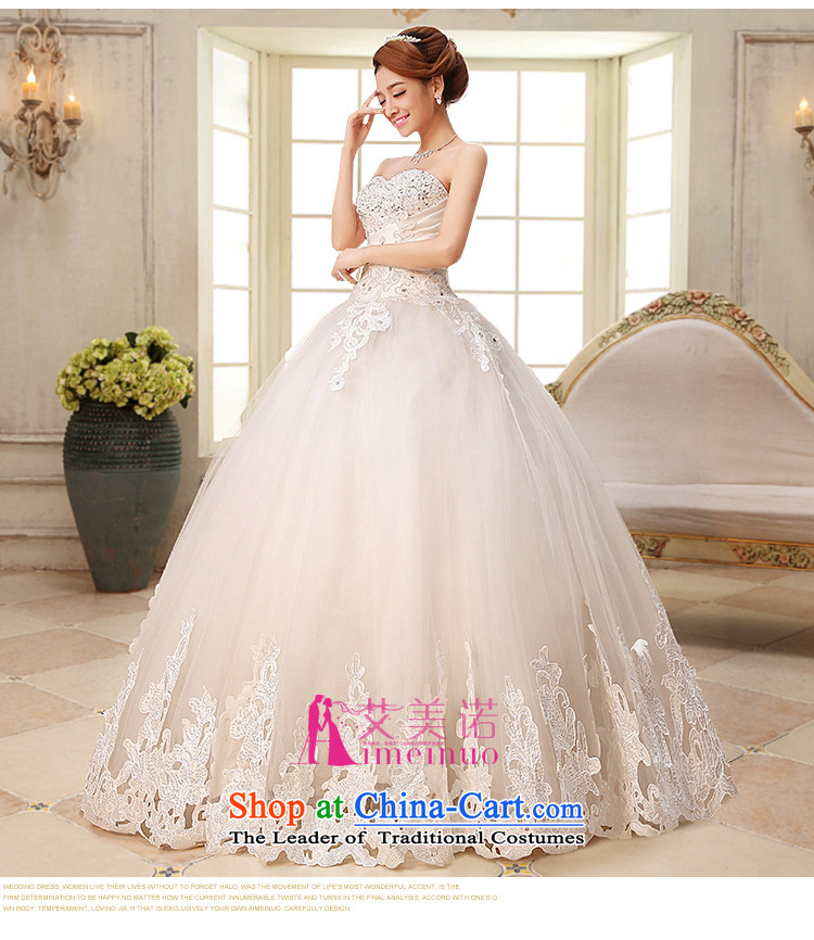 Hiv Miele wedding dresses 2015 new Korean anointed chest Princess Bride sweet wedding tie bows wedding gown marriage lace car Bone White S pictures H-35 flower, prices, brand platters! The elections are supplied in the national character of distribution, so action, buy now enjoy more preferential! As soon as possible.