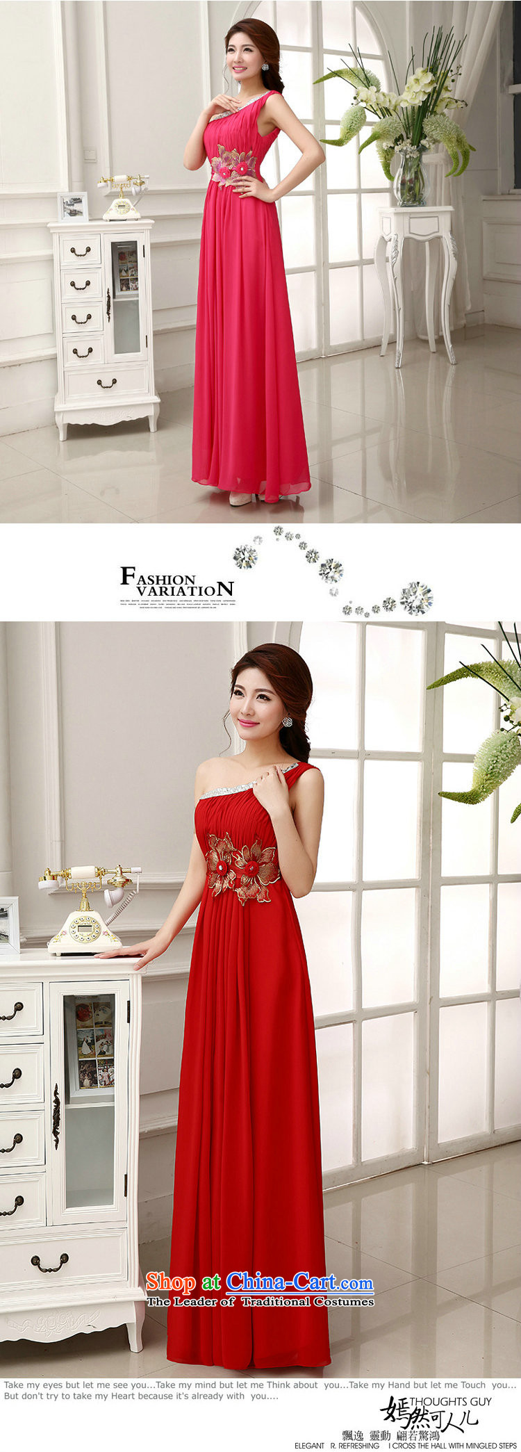 Naoji shoulder a bride wedding dress marriage bows serving evening dresses wedding bridesmaids XS217 long red XL Photo, prices, brand platters! The elections are supplied in the national character of distribution, so action, buy now enjoy more preferential! As soon as possible.