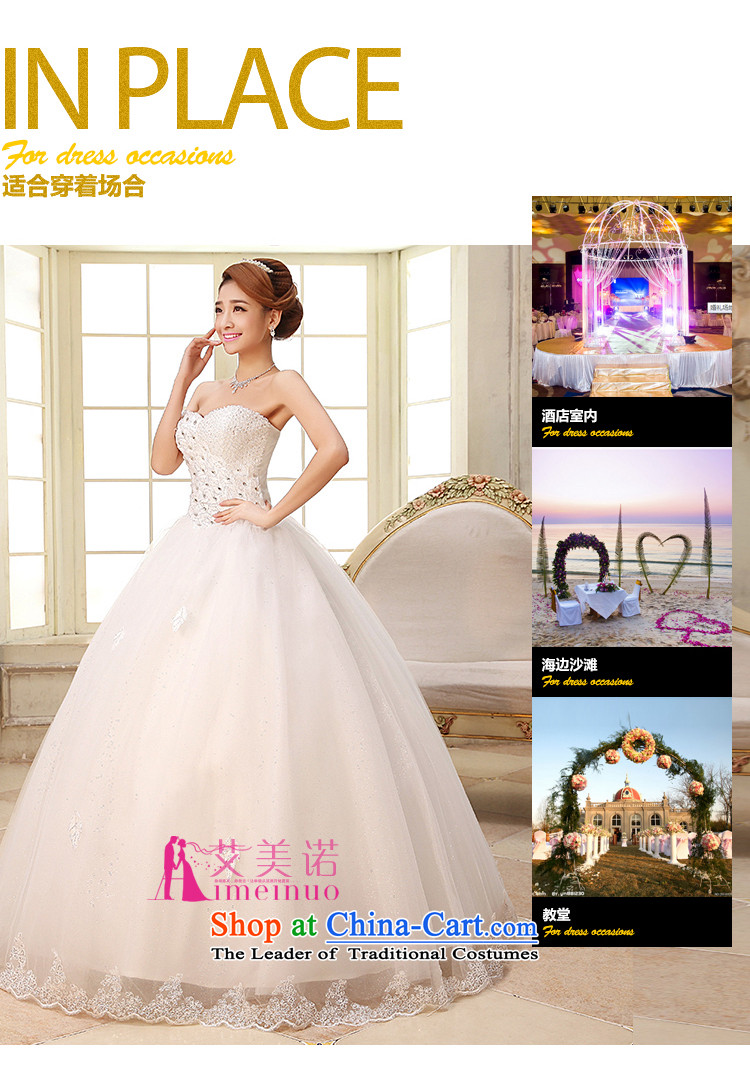 The HIV NEW 2015 wedding dresses Korean wiping the chest straps yarn diamond large female wedding to align the white marriages H-30 wedding white L picture, prices, brand platters! The elections are supplied in the national character of distribution, so action, buy now enjoy more preferential! As soon as possible.