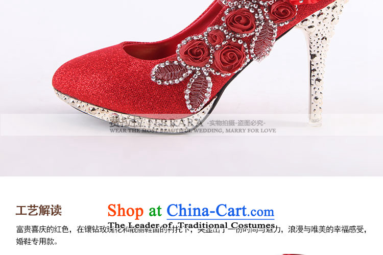 Ferrara new marriage footwear in the high-heel shoes . Drill bride shoes marriage water shoes red banquet shoes women shoes dress code 35 pictures, prices, brand platters! The elections are supplied in the national character of distribution, so action, buy now enjoy more preferential! As soon as possible.