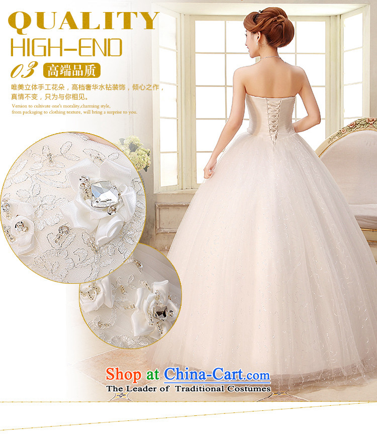 The HIV NEW 2015 wedding dresses marriages Sau San video thin wedding Korean alignment with chest lace wedding band Diamond Jewelry H-33 White XXL picture, prices, brand platters! The elections are supplied in the national character of distribution, so action, buy now enjoy more preferential! As soon as possible.
