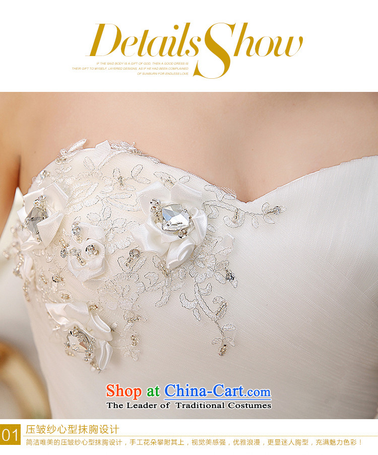 The HIV NEW 2015 wedding dresses marriages Sau San video thin wedding Korean alignment with chest lace wedding band Diamond Jewelry H-33 White XXL picture, prices, brand platters! The elections are supplied in the national character of distribution, so action, buy now enjoy more preferential! As soon as possible.