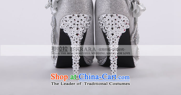 Ferrara marriages marriage shoes wedding dresses wedding accessories silver high-heel flowers accessories winter new products 39 pictures, prices, brand platters! The elections are supplied in the national character of distribution, so action, buy now enjoy more preferential! As soon as possible.