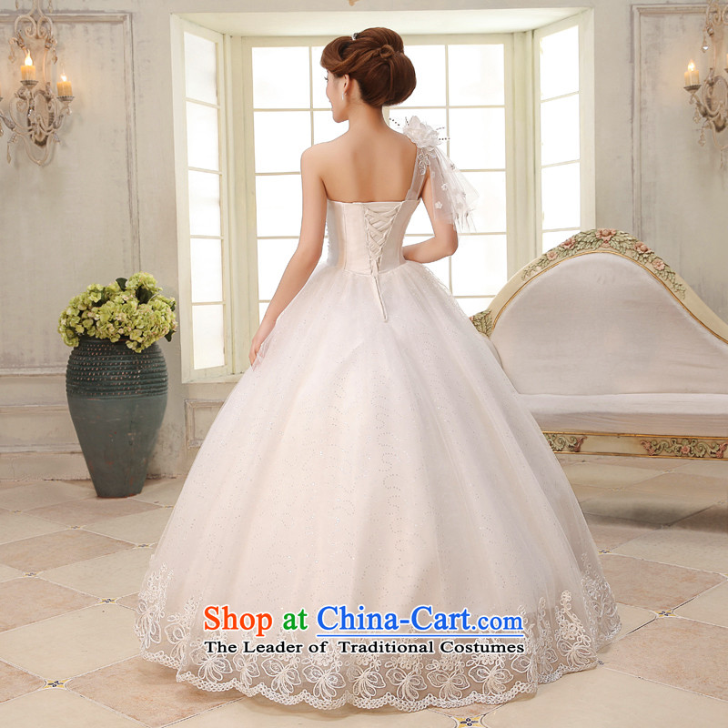 The HIV NEW 2015 bride wedding dresses on chip anointed chest luxury with irrepressible flowers shoulder of diamond ornaments lace thin H-29 Sau San Video White XXL, HIV Miele shopping on the Internet has been pressed.