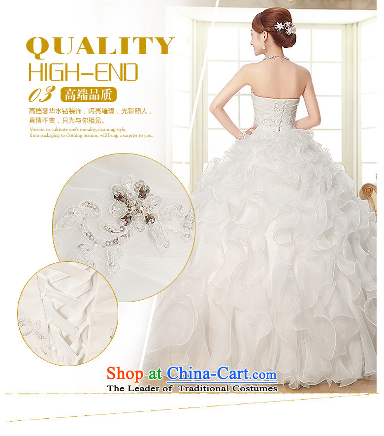The HIV NEW 2015 wedding dress sweet retro straps and chest wedding Korean to align the Princess Bride petticoats bon bon H-21 wedding White M pictures, prices, brand platters! The elections are supplied in the national character of distribution, so action, buy now enjoy more preferential! As soon as possible.