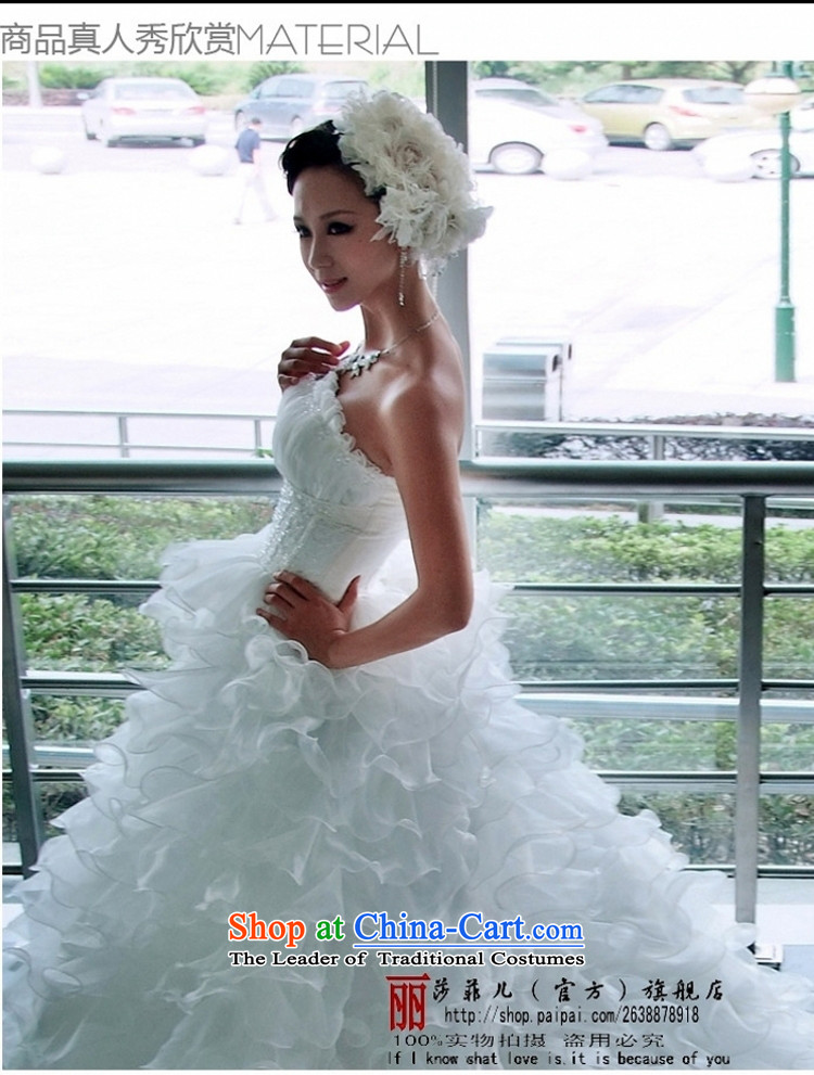 Love So Pang-won The Princess Bride tail wedding dresses Korean spring and summer fall 2015 new marriage to the size of the customer to be white do not returning the picture, prices, brand platters! The elections are supplied in the national character of distribution, so action, buy now enjoy more preferential! As soon as possible.