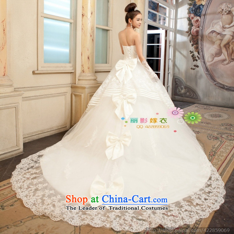Love So Peng New 2014 wedding video thin exclusive luxury lace long tail Korean Won-sweet 9036 princess clients to size up the white do not returning the picture, prices, brand platters! The elections are supplied in the national character of distribution, so action, buy now enjoy more preferential! As soon as possible.