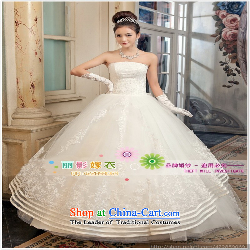 Love So Peng New 2014 wedding video thin exclusive luxury lace long tail Korean Won-sweet 9036 princess clients to size up the white do not return, love so Peng (AIRANPENG) , , , shopping on the Internet