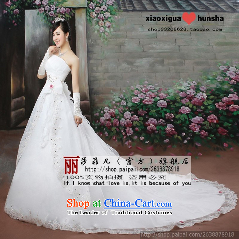 Love So Peng bubble yarn tail Korean wedding video thin Korean New Deal Princess Trailing White XL package wedding returning, love so Peng (AIRANPENG) , , , shopping on the Internet