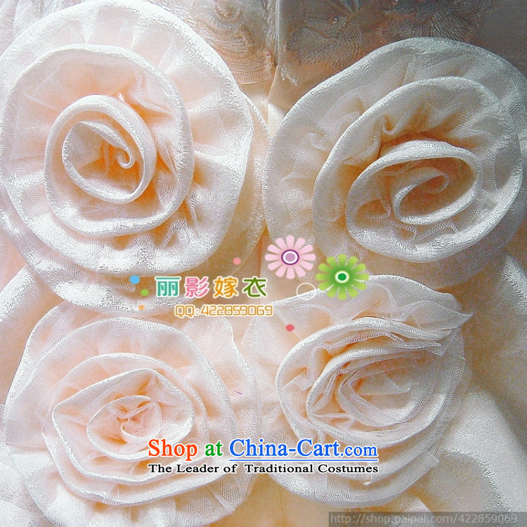 Love So Peng 9 Roses Korean sweet wedding Korean Princess Mary Magdalene chest bon bon stars of the same tail wedding dress champagne XL package returning picture, prices, brand platters! The elections are supplied in the national character of distribution, so action, buy now enjoy more preferential! As soon as possible.