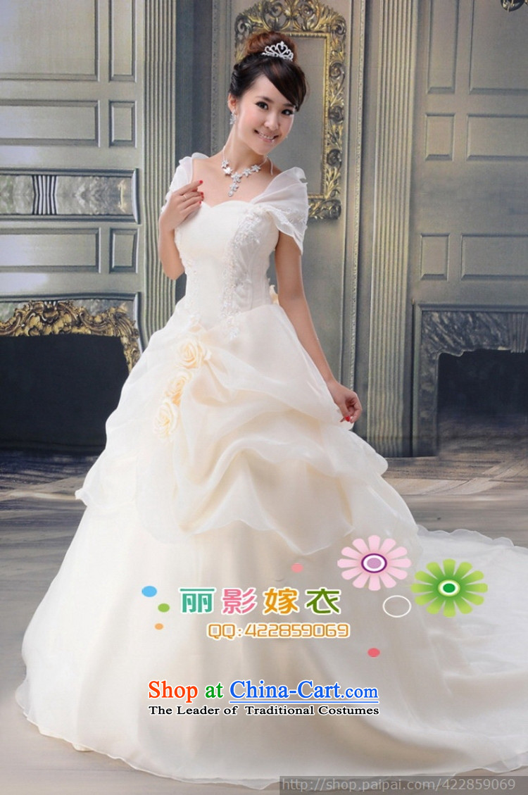Love So Peng champagne color white bride wedding tail wedding boutique wedding video thin package shoulder princess straps) HS183 champagne color size is not returning to picture, prices, brand platters! The elections are supplied in the national character of distribution, so action, buy now enjoy more preferential! As soon as possible.