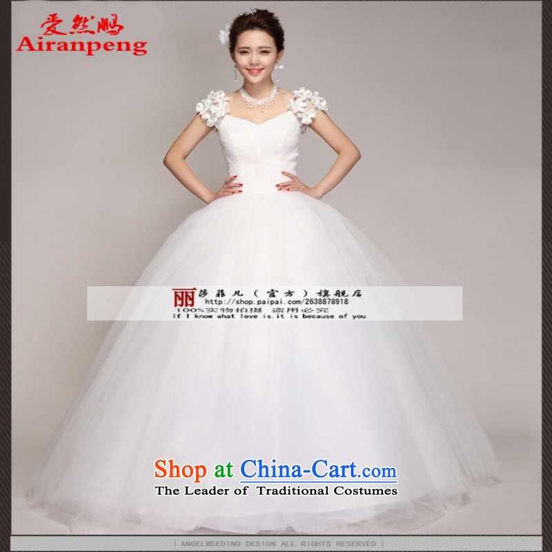 Love So Peng new Korean version of 2014 a field to align the shoulder bags shoulder The Princess Bride wedding dress code white customers to large size not returning to love, so Peng (AIRANPENG) , , , shopping on the Internet