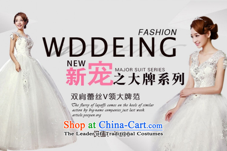 The spring of 2015, Peng so love women white bride to align the new Korean light retro V-Neck wedding dress stylish lace, White XL package returning picture, prices, brand platters! The elections are supplied in the national character of distribution, so action, buy now enjoy more preferential! As soon as possible.