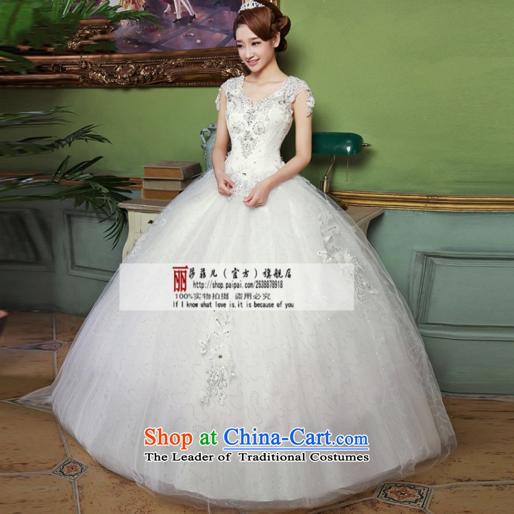 The spring of 2015, Peng so love women white bride to align the new Korean light retro V-Neck wedding dress stylish lace, White XL package returning picture, prices, brand platters! The elections are supplied in the national character of distribution, so action, buy now enjoy more preferential! As soon as possible.