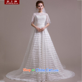 Yong-yeon and new bride 2015 wedding dresses white Korean long tail and chest code back straps deluxe lace white L picture, prices, brand platters! The elections are supplied in the national character of distribution, so action, buy now enjoy more preferential! As soon as possible.