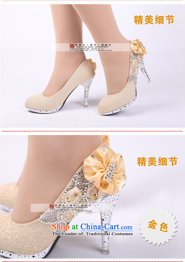 2015 Red Gold silver wedding shoes bridal shoes wedding shoes high heels HX088 red 37 pictures, prices, brand platters! The elections are supplied in the national character of distribution, so action, buy now enjoy more preferential! As soon as possible.