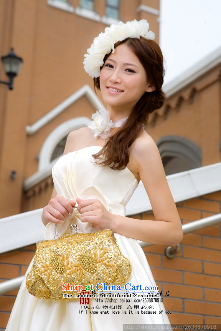 Love So Peng New 2014/bride package wedding dresses deluxe manually Stitch pearl hand boarded package \ Dinner package gold picture, prices, brand platters! The elections are supplied in the national character of distribution, so action, buy now enjoy more preferential! As soon as possible.