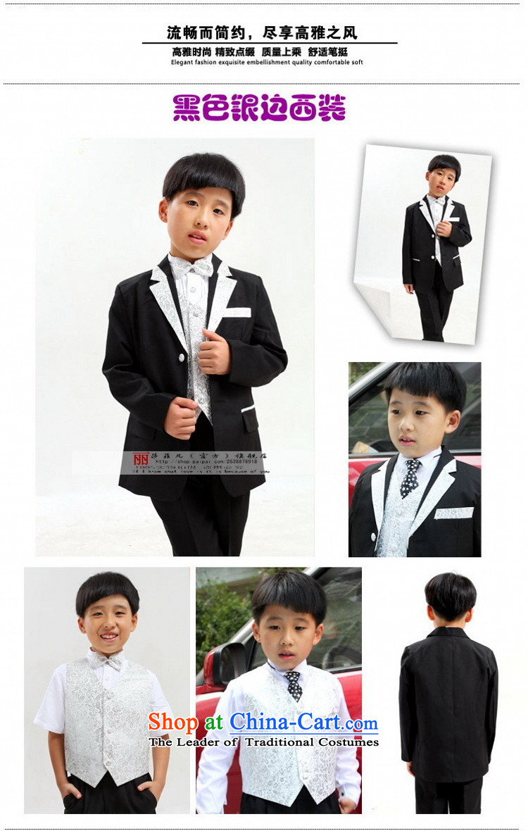 Children's Wear Flower Girls Boys children suit dress boys dress suits black and silver 140 pictures, prices, brand platters! The elections are supplied in the national character of distribution, so action, buy now enjoy more preferential! As soon as possible.