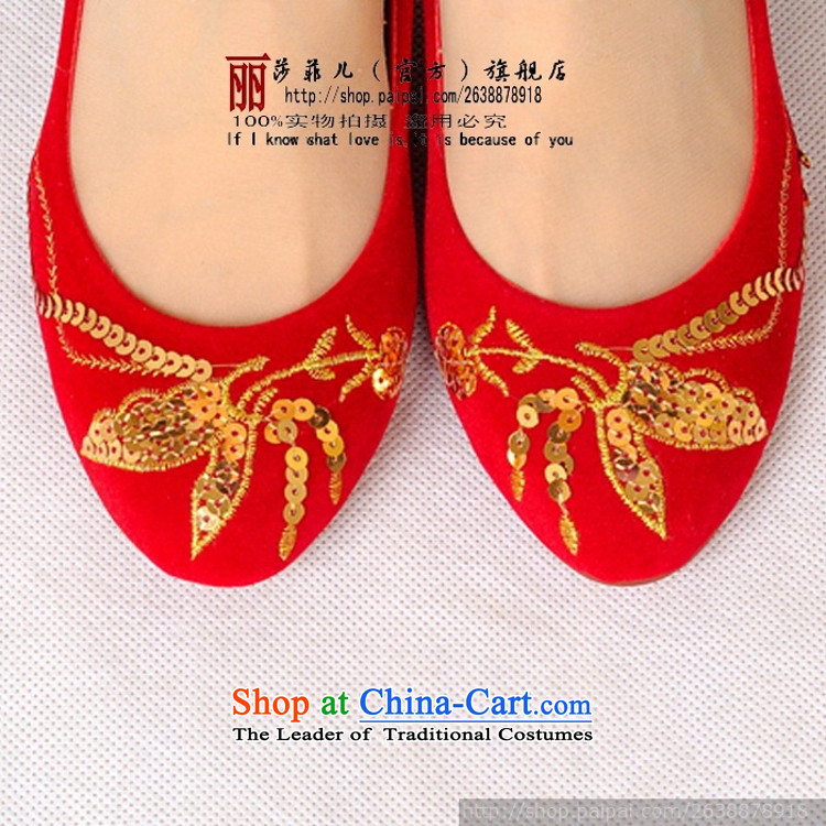 The bride marriage shoes marriage shoes qipao shoes red shoes bride shoes 99810 marriage red 39 pictures, prices, brand platters! The elections are supplied in the national character of distribution, so action, buy now enjoy more preferential! As soon as possible.