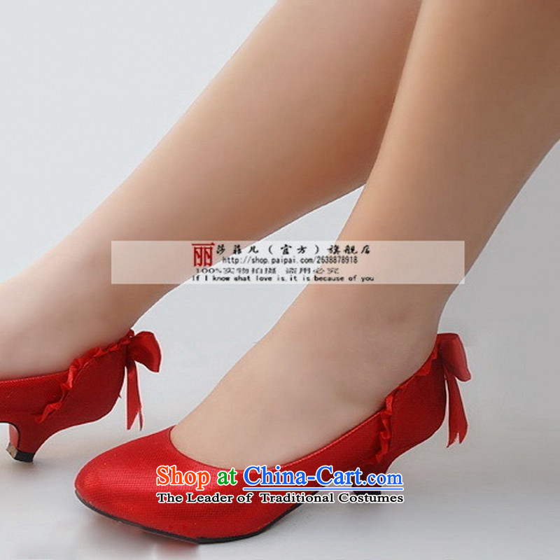 The new marriage 201 limited 88-shoes bride shoes Gold / Red low marriage with red 37, love so shoes Peng (AIRANPENG) , , , shopping on the Internet