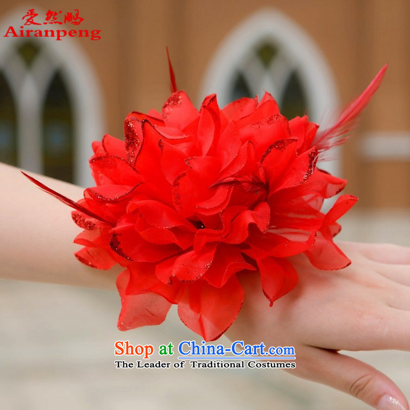 Wedding Photo building performance choral bride bridesmaid/bride Chest Flower wrist spend three can spend the first head of the new white flower love so Peng (AIRANPENG) , , , shopping on the Internet