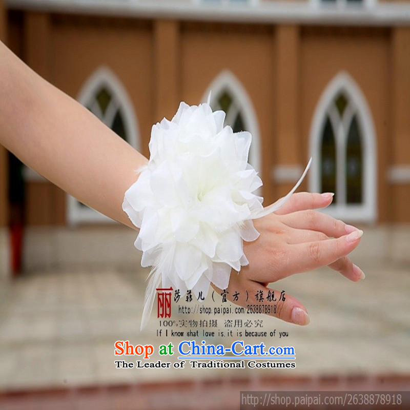 Wedding Photo building performance choral bride bridesmaid/bride Chest Flower wrist spend three can spend the first head of the new white flower love so Peng (AIRANPENG) , , , shopping on the Internet