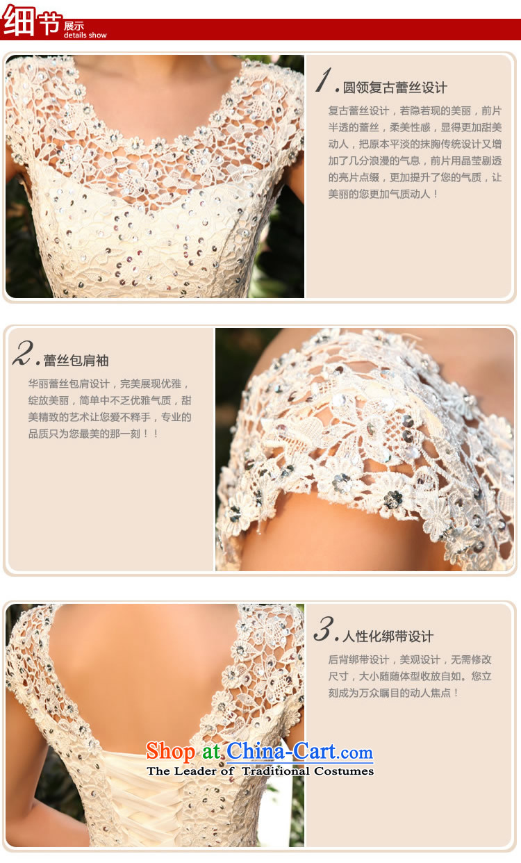 2015) exposed the word lace shoulder straps retro wedding wedding package Korean style wedding HS6271 shoulder White XXL do not need to return the picture, prices, brand platters! The elections are supplied in the national character of distribution, so action, buy now enjoy more preferential! As soon as possible.
