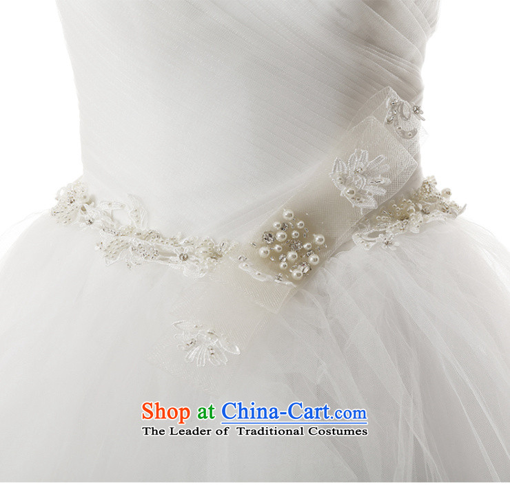 Clean the new 2015 Castores Magi slotted shoulder dream trendy tail wedding Korean Sau San shoulders bon bon skirt long tail wedding dresses tail 100CM L picture, prices, brand platters! The elections are supplied in the national character of distribution, so action, buy now enjoy more preferential! As soon as possible.