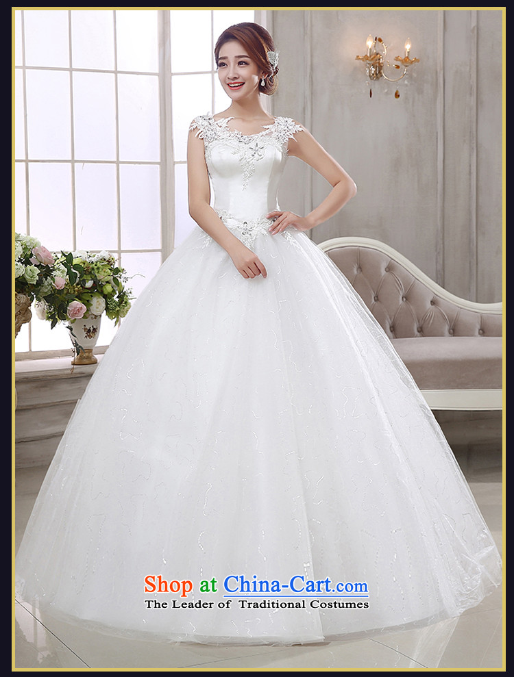 Rain-sang yi 2015 marriages new bride wedding dresses Korean straps princess lace water drilling shoulders to align the wedding HS925 white Suzhou picture, price shipment XL, brand platters! The elections are supplied in the national character of distribution, so action, buy now enjoy more preferential! As soon as possible.