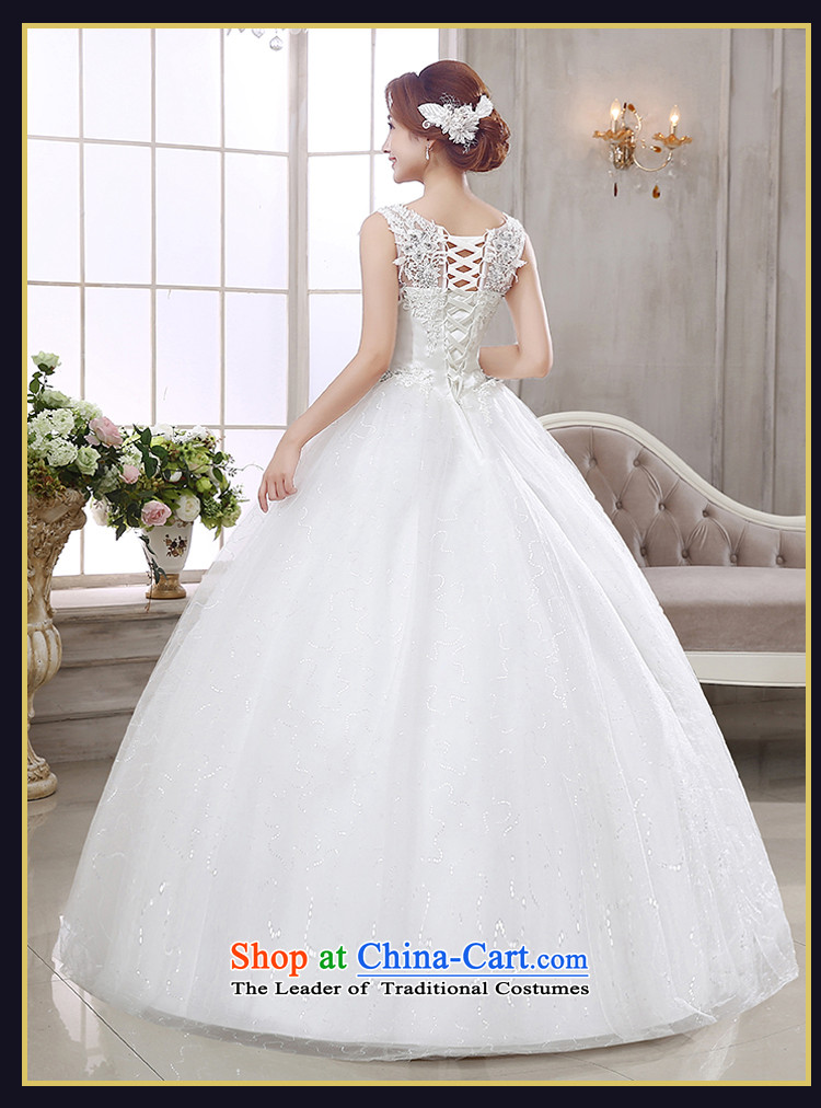 Rain-sang yi 2015 marriages new bride wedding dresses Korean straps princess lace water drilling shoulders to align the wedding HS925 white Suzhou picture, price shipment XL, brand platters! The elections are supplied in the national character of distribution, so action, buy now enjoy more preferential! As soon as possible.