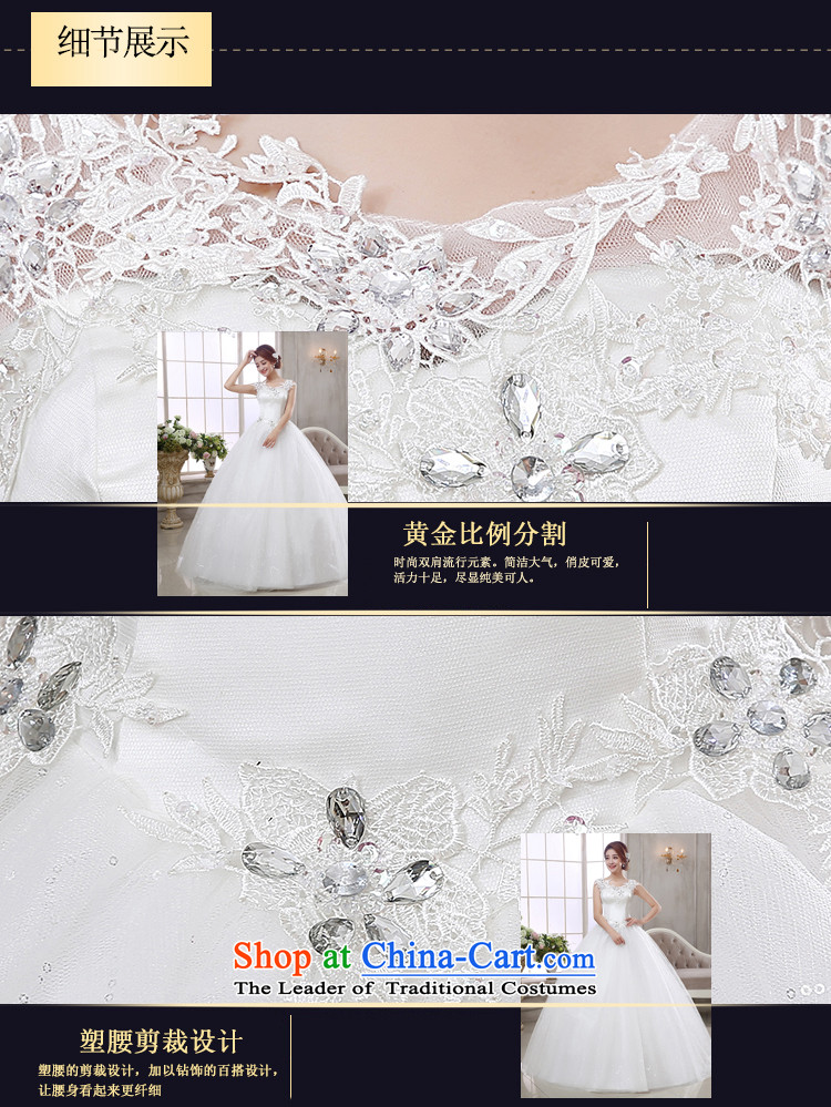 Rain-sang yi 2015 marriages new bride wedding dresses Korean straps princess lace water drilling shoulders to align the wedding HS925 white Suzhou picture, price shipment XL, brand platters! The elections are supplied in the national character of distribution, so action, buy now enjoy more preferential! As soon as possible.