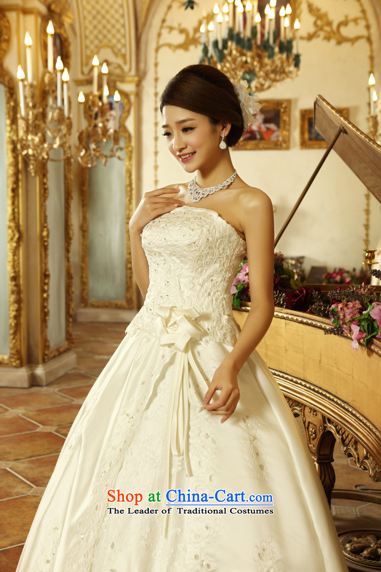 Rain-sang yi 2015 new bride wedding marriage White gauze align to bind with the Princess Royal Wedding Gown HS914 white S picture, prices, brand platters! The elections are supplied in the national character of distribution, so action, buy now enjoy more preferential! As soon as possible.