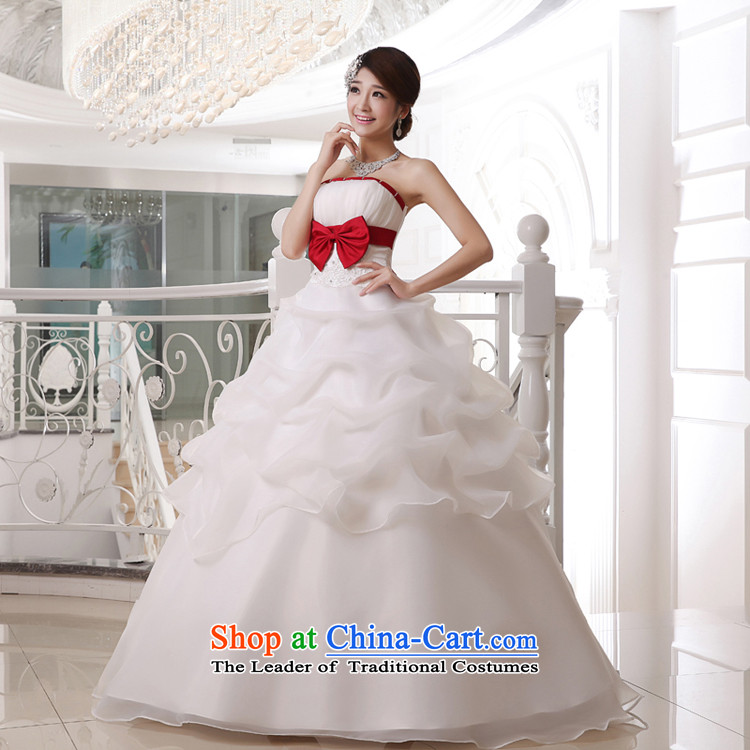 Rain-sang Yi marriages 2015 new dresses and stylish Sweet Korean Princess Mary Magdalene Chest straps to align the wedding HS916 white S picture, prices, brand platters! The elections are supplied in the national character of distribution, so action, buy now enjoy more preferential! As soon as possible.
