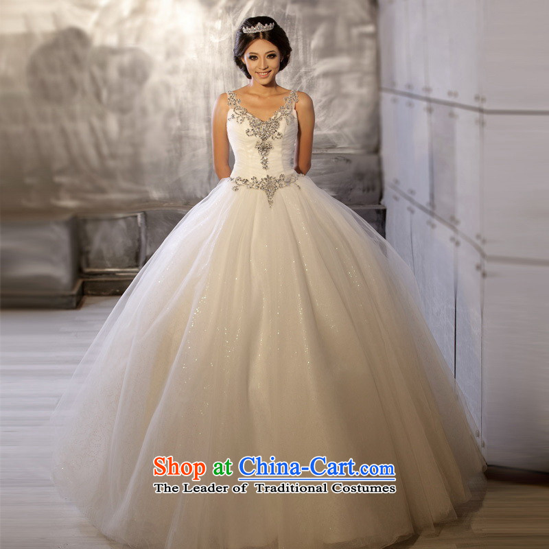 Love So new Korean Peng new luxury shoulders to align manually bride wedding dresses HS6002 Custom size to a customer to do not return, love so Peng (AIRANPENG) , , , shopping on the Internet
