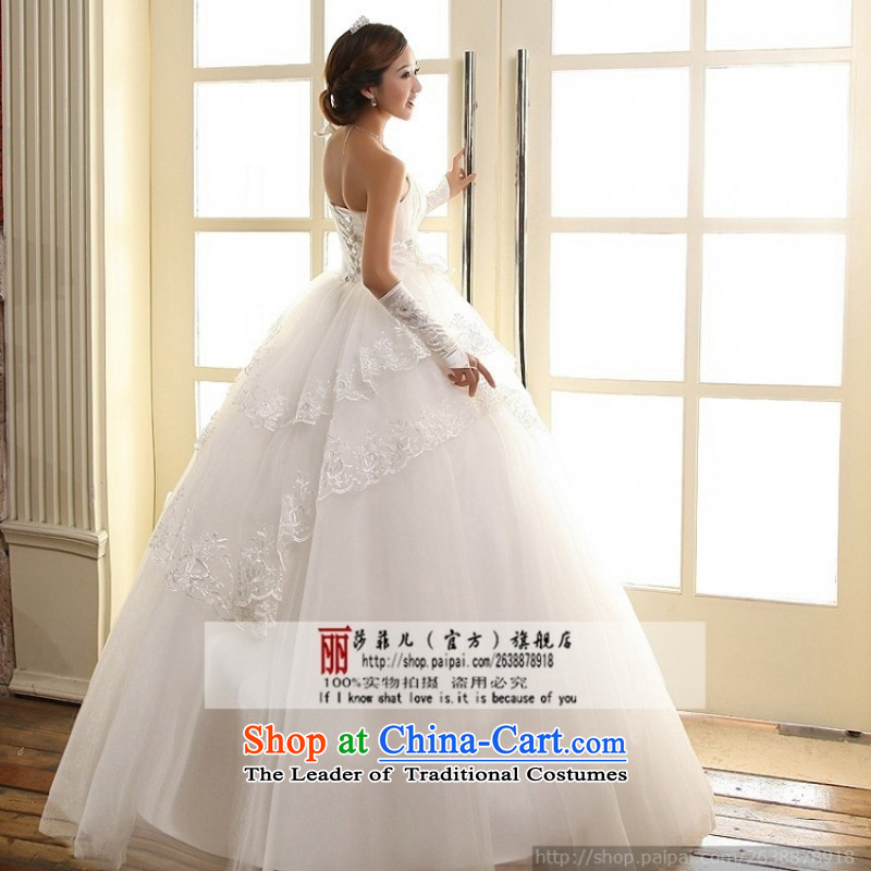 Love So Peng New 2014 wedding Korean flower Royal Princess shoulder sweet summer stylish wedding dresses XL, Love Returning package so Peng (AIRANPENG) , , , shopping on the Internet