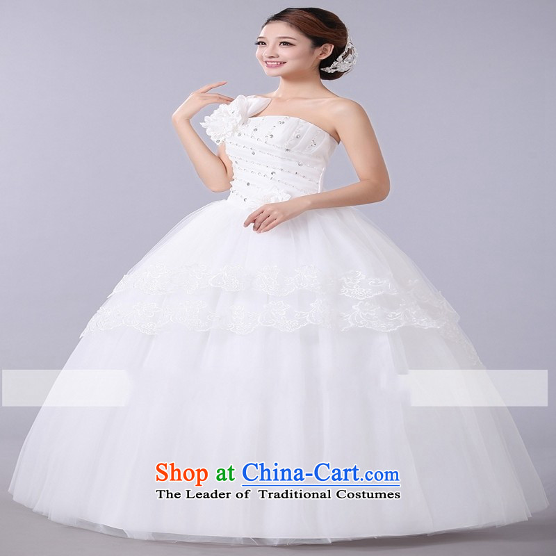 The spring of the new wedding dresses 2015 Korean sweet princess shoulder straps to align with flowers wedding customers to do not returning the size to love, so Peng (AIRANPENG) , , , shopping on the Internet