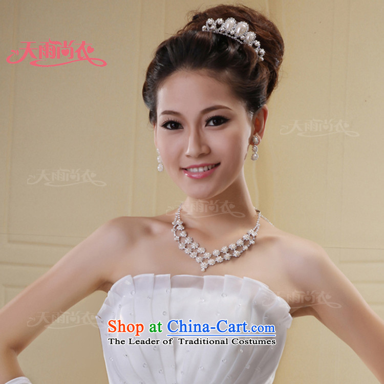 Rain-sang yi bride wedding dress smartly ornaments necklace Jewelry marry pearl necklaces earrings crown Xl02+hg3 kits Xl02+hg3 picture, prices, brand platters! The elections are supplied in the national character of distribution, so action, buy now enjoy more preferential! As soon as possible.