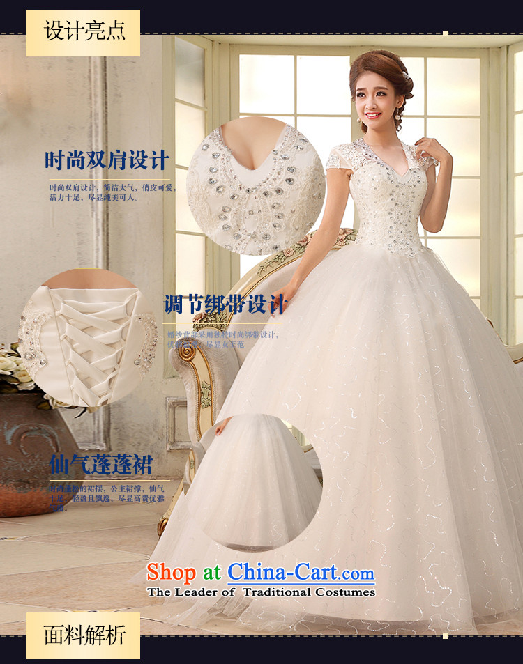 Rain-sang Yi marriages 2015 new listing Korean dresses and sexy lace diamond package shoulder wedding HS926 white Suzhou shipment M picture, prices, brand platters! The elections are supplied in the national character of distribution, so action, buy now enjoy more preferential! As soon as possible.