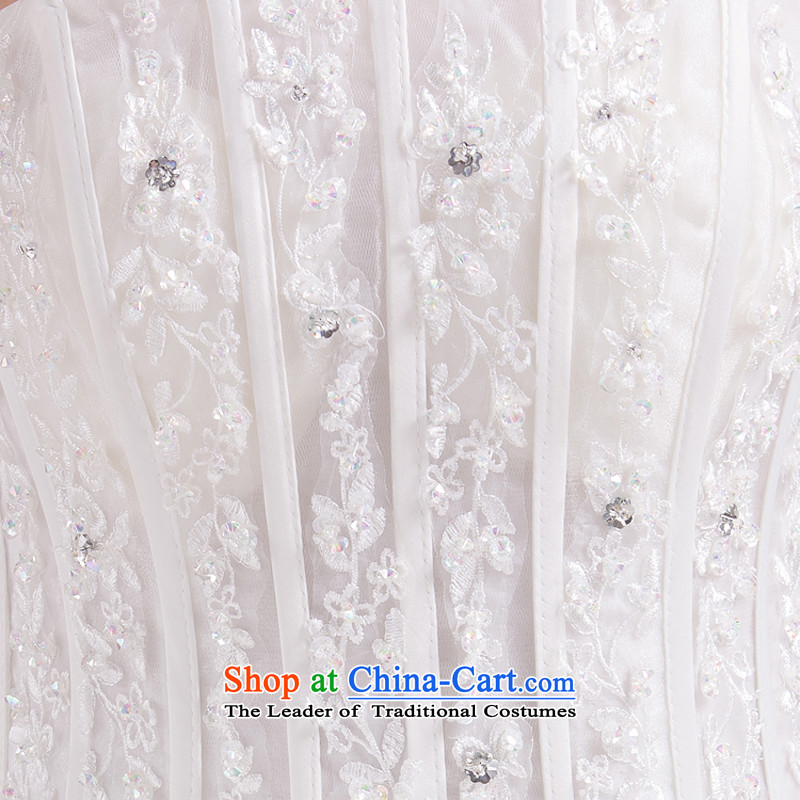 Rain-sang Yi marriages new stylish wedding anointed chest diamond wedding flower to align the strap White gauze HS850 white S, rain-sang Yi shopping on the Internet has been pressed.