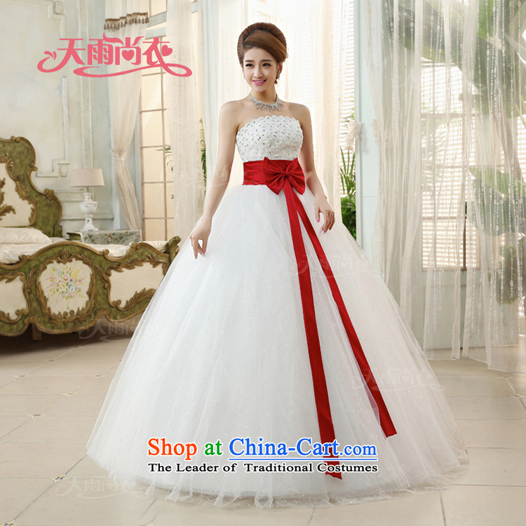 Rain-sang Yi New Sweet Bow Ties With 2015 chest straps to align, marriages wedding dresses HS868 White XXL shipment pictures, Suzhou price, brand platters! The elections are supplied in the national character of distribution, so action, buy now enjoy more preferential! As soon as possible.