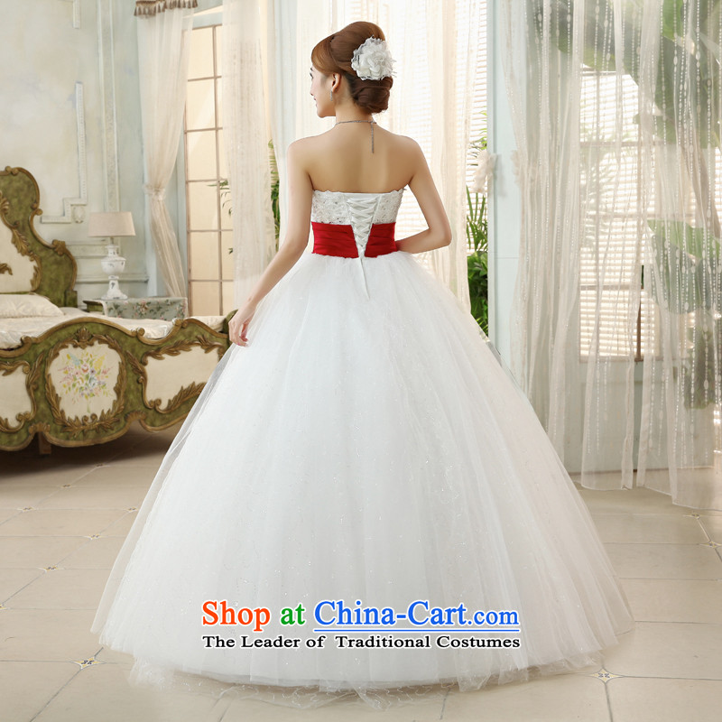 Rain-sang Yi New Sweet Bow Ties With 2015 chest straps to align, marriages wedding dresses HS868 white Suzhou shipment XXL, rain still Yi shopping on the Internet has been pressed.