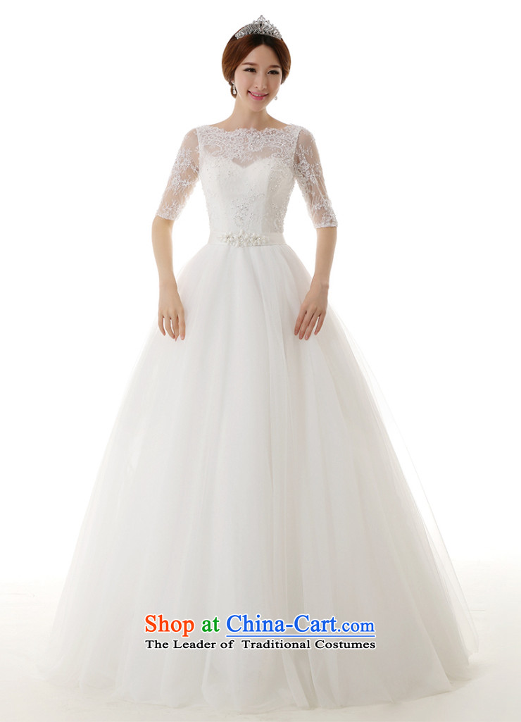 Clean the new 2015 Castores Magi slotted shoulder for long-sleeved lace large tail wedding dresses and stylish Korean Sau San video thin package in shoulder cuff tail wedding tail) S   pre-sale 7-8 day shipping picture, prices, brand platters! The elections are supplied in the national character of distribution, so action, buy now enjoy more preferential! As soon as possible.