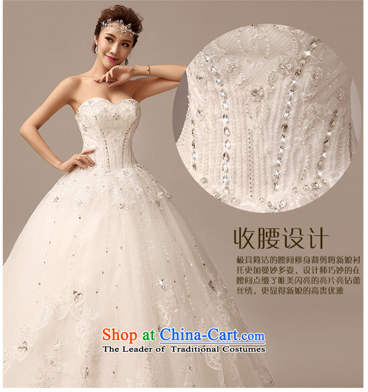 2015 Spring/Summer new anointed chest princess wedding fashion with the video graphics high Sau San thin marriages wedding dresses White XL Photo, prices, brand platters! The elections are supplied in the national character of distribution, so action, buy now enjoy more preferential! As soon as possible.