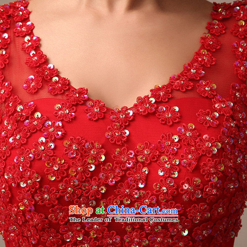 Sepia Chinese Red slotted shoulder red Wedding 2015 new stylish package shoulder straps flowers large red wedding red XL, plumbing, , , , shopping on the Internet
