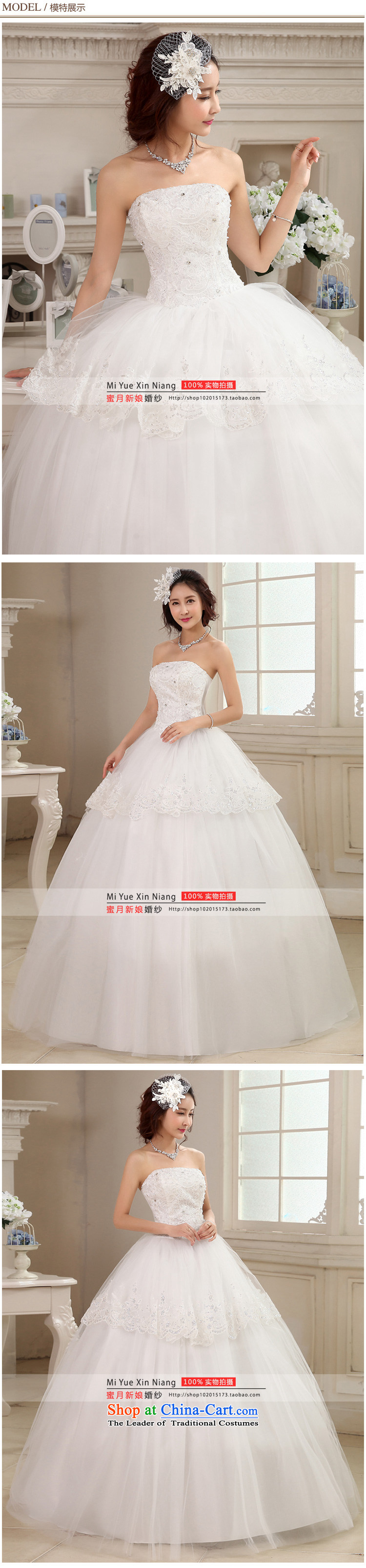 Honeymoon bride wedding dresses 2015 new Korean lace diamond wiping the chest to align the wedding princess straps wedding white L picture, prices, brand platters! The elections are supplied in the national character of distribution, so action, buy now enjoy more preferential! As soon as possible.