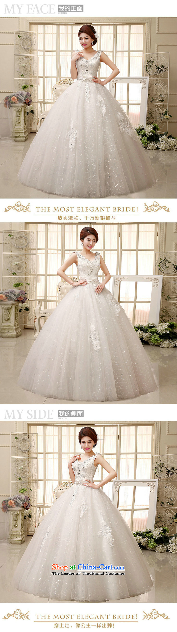 Optimize Hong-wedding dresses new 2014 retro sexy V-Neck shoulders to align bon bon bride wedding white lace XS569 strap white M picture, prices, brand platters! The elections are supplied in the national character of distribution, so action, buy now enjoy more preferential! As soon as possible.